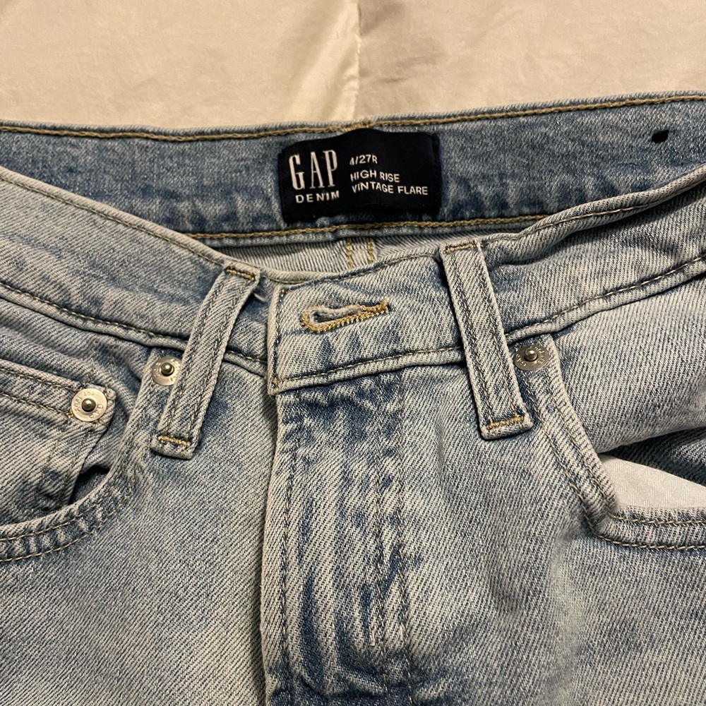 GAP Women’s Bootcut Jeans in Light Blue